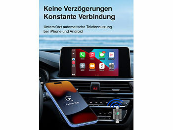 2in1-Funk-Adapter für Apple Carplay und Android Auto