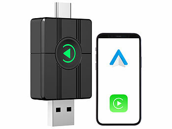 Adattatore Wireless CarPlay Per IPhone – Trasforma CarPlay Cablato In Wireless, Plug And Play, Supporto 5GHz, Compatibile Con Auto 90%