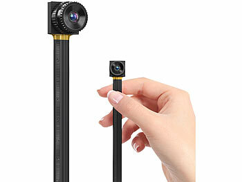 WLAN-Minikamera zum Einbau für die Paketfach- und Briefkasten-Kontrolle auf eigenem Grundstück