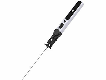 AGT 4in1-Akku-Heißdrahtschneider für Styropor & Schaumstoff, 550 °C, Licht 