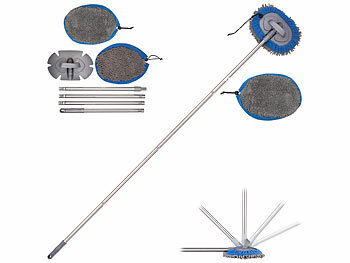Fensterwischer Teleskop Fensterputzer 2-in-1 2in1 Fensterreinigungen Fensterreiniger