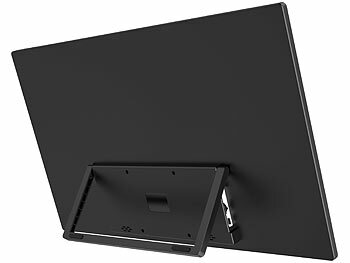 auvisio Mobiler Full-HD-IPS-Monitor mit 18,5"/47 cm, 120 Hz, USB-C, Standfuß 