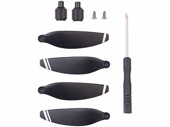 Simulus Faltbare RC-GPS-Drohne mit 4K-Kamera, 4,5"-Display-Fernsteuerung 