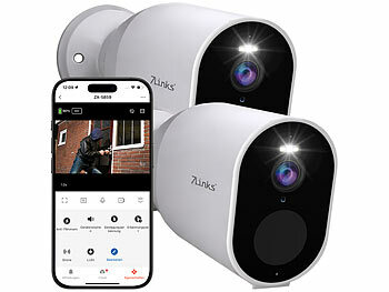 Telecamera Di Sorveglianza WiFi Solare Esterna 2K 3MP - Tuya Smart, 360° PTZ, Visione Notturna A Colori, Audio Bidirezionale, PIR, Sirena, IP65 - 2