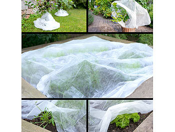 Pflanzenschutzsack aus Gartenvlies zum Schutz vor Witterung und Tieren 