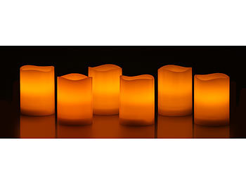 LED-Kerzen mit Zeitschaltung