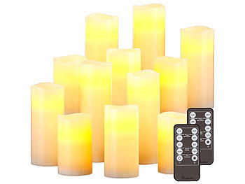 Echtwachs-LED-Kerzen