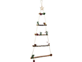 Weihnachtshölzer Künstliche Weihnachtsbäume Türem Wände LEDs Adventskalender Holzdekos Dekoartikel