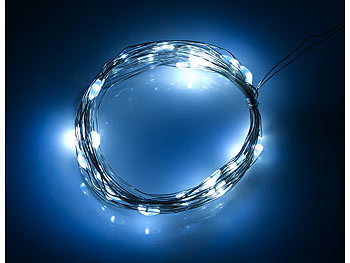 Lunartec Lichterkette Netz: Outdoor-Lichtervorhang, 300 LEDs, Fernbedienung,  3 x 3 m, weiß, IP44 (Lichtervorhang Balkon)