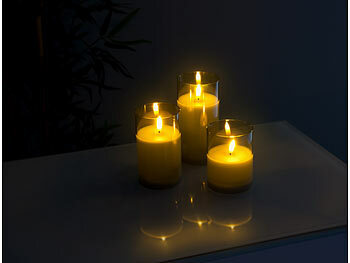 Flammenlose Kerzen mit Fernbedienung