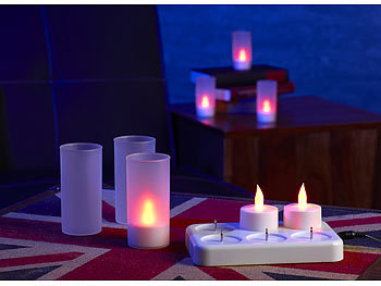 Akku Teelicht-Kerzen