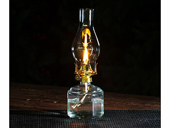 Art Petroleumleuchte Glasbehälter Deco Lampenschirm Sturm-Laterne Glass