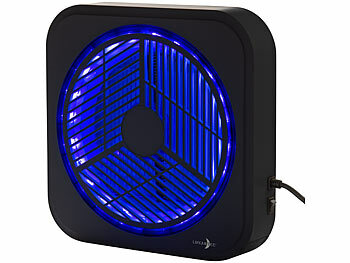 Lunartec 4er Set UV-Insektenvernichter zur Wandmontage, mit Selbstreinigung