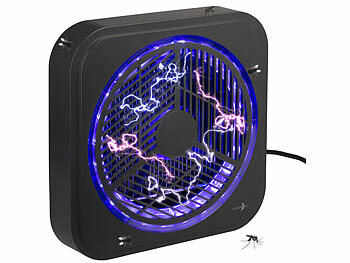 Lunartec 4er Set UV-Insektenvernichter zur Wandmontage, mit Selbstreinigung