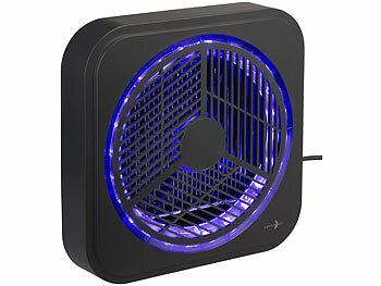 Lunartec 4er Set UV-Insektenvernichter zur Wandmontage, mit Selbstreinigung