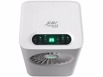 Sichler 4er-Set Digitaler 2in1-Luftentfeuchter & -reiniger mit Timer