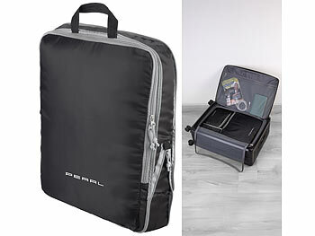 PEARL Kompressions-Packtasche für Handgepäck, Größe XL, 45 x 37 x 8 cm