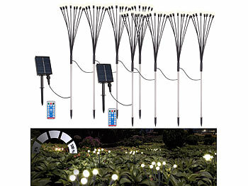 LED-Solarleuchten Garten Erdspieß