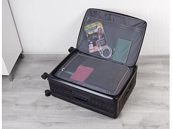 Xcase 3er-Set faltbare Hartschalen-Koffer, 20"/51 cm, 24"/61 cm, 26"/66 cm