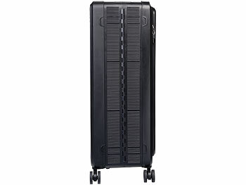 Xcase Faltbarer 4-Rollen-Hartschalen-Koffer, TSA-Schloss, 26" / 66 cm, 90 l