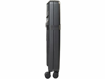 Xcase Faltbarer 4-Rollen-Hartschalen-Koffer, TSA-Schloss, 26" / 66 cm, 90 l