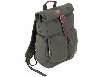 Xcase Rolltop-Business-Rucksack-großem Eck-Reißverschluss, Versandrückläufer