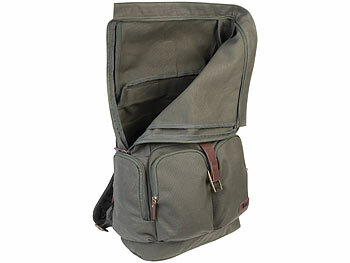 Xcase Rolltop-Business-Rucksack-großem Eck-Reißverschluss, Versandrückläufer