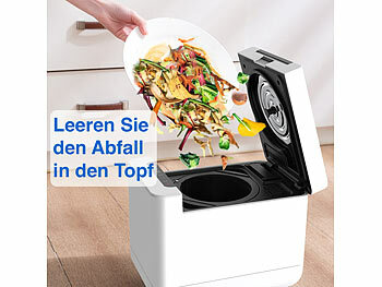 Zerkleinerer Gärfass Komposterde Geschenk Geschenkidee Biobeutel Box Küchenmaschine