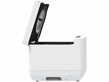 Rosenstein & Söhne Elektrischer Kompostierer mit LCD-Display, 1,5 Liter, 350 W, Autoclean