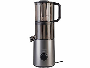 Ganzfrucht-Kaltpress-Entsafter mit Slow-Juicer-Technik & Rückwärtslauf