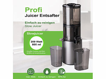 Langsame Entsafter