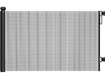 Absperrgitter Hund: Carlo Milano Ausziehbares Treppenschutzgitter, 13 - 300 cm, 85 cm hoch, schwarz