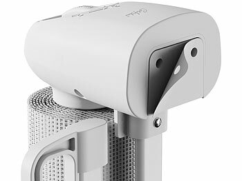 Carlo Milano Ausziehbares Treppenschutzgitter, 13 - 300 cm, 85 cm hoch, weiß