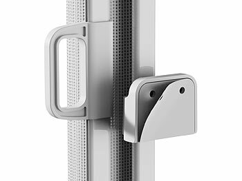 Carlo Milano Ausziehbares Treppenschutzgitter, 13 - 300 cm, 85 cm hoch, weiß