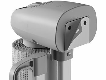 Carlo Milano Ausziehbares Treppenschutzgitter, 13 - 300 cm, 85 cm hoch, grau