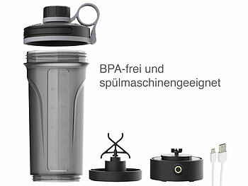 Mixbecher mit Deckel