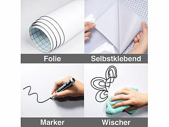 Whiteboard-Folie als Lernhilfe im Kinderzimmer 