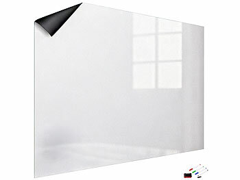 Whiteboardfolie: infactory Magnetische Whiteboard-Folie, selbstklebend, 4 Marker, 250 x 120 cm