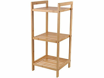 Aufbewahrung Küchenwagen Bambus Holz Organizer Ständer freistehend