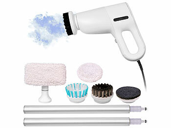 Dampfbesen Dampfreiniger: Sichler 3in1 Hand- & Boden Dampfreiniger, Motorbürste, 5 Aufsätze, 1.200 W