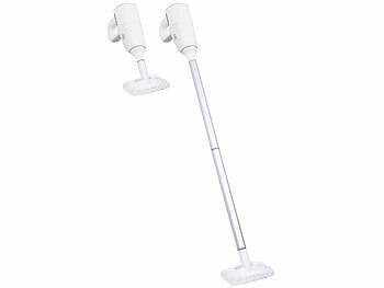 Sichler 3in1 Hand- & Boden Dampfreiniger, Motorbürste, 5 Aufsätze, 1.200 W