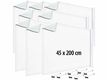 Set 14 Accessori Per Lavagna Magnetica – 3 Pennarelli (Nero, Blu, Rosso) + Spugna + 10 Calamite, Per Scuola E Ufficio