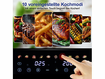 Doppel-Heißluftfritteuse