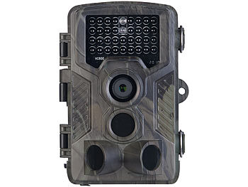 Dual Mini Wildkamera Jagdkamera 1080P FullHD Wasserdicht Fotofalle IR Nachtsicht