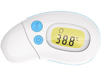 Medizinisches Mini-Infrarot-Fieberthermometer für Ohr- & Stirnmessung