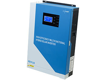 revolt Solar-Hybrid-Inverter mit 6 380-Watt-Solarpanelen, WLAN, 3.500 W, 100A