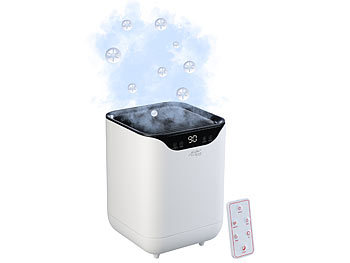 Sichler 3in1-XL-Tisch-Luftwäscher, -befeuchter & -kühler, UV-Licht, 4 l, weiß