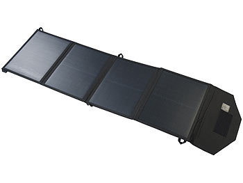 revolt Mobiles, faltbares Solarpanel, 4 monokristalline Solarzellen, 60 Watt