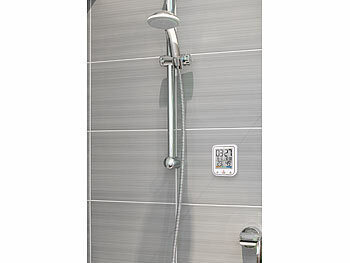 Dusche Zahl Badewanne Uhrwerk Feuchtigkeitsschutz LCD