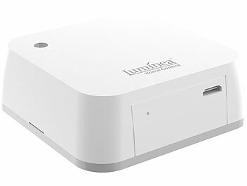 Luminea Home Control 2er-Set Smarter ZigBee-mmWave-Radar-Anwesenheitssensor mit App